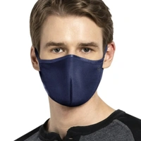 Jockey Face Mask FM02 Pack Of 2 - blue, M