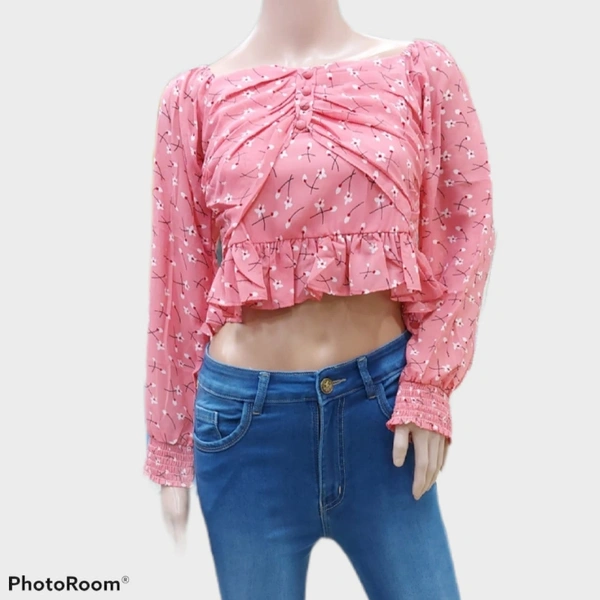Zola Top 477612 - Coral, M free size 