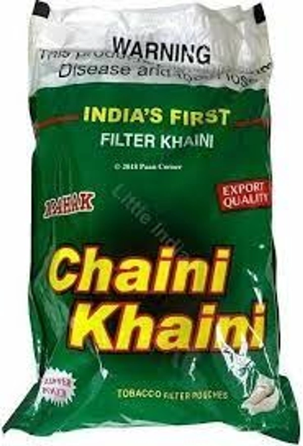 Mahak Chaini Khaini Tabaco :Filter Pouch Pack Off 15, Rs-20