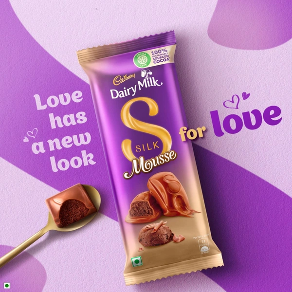 Cadbury Dairy Milk Slik Mousse Bars 50g