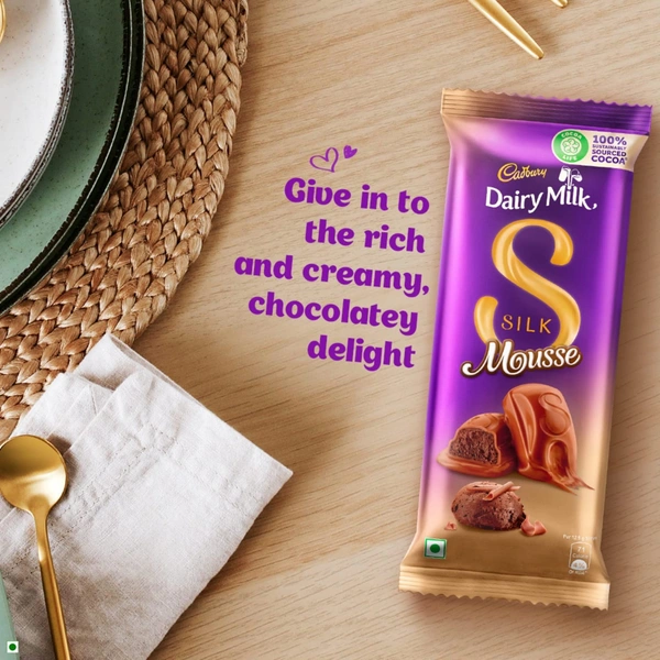 Cadbury Dairy Milk Slik Mousse Bars 50g