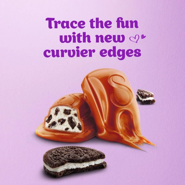 Cadbury Dairy Milk Slik Oreo Chocolate 60g Pack of 3