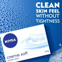  NIVEA Soap, Creme Soft, For Hands And Body, 125g Pack Off 4