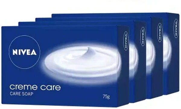 NIVEA Creme Care Soap 75g*4