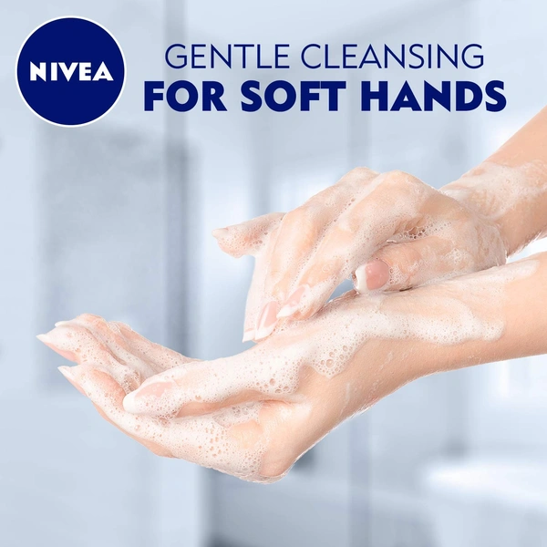 NIVEA Soap, Creme Care, For Hands And Body, 125g (4 Pieces)