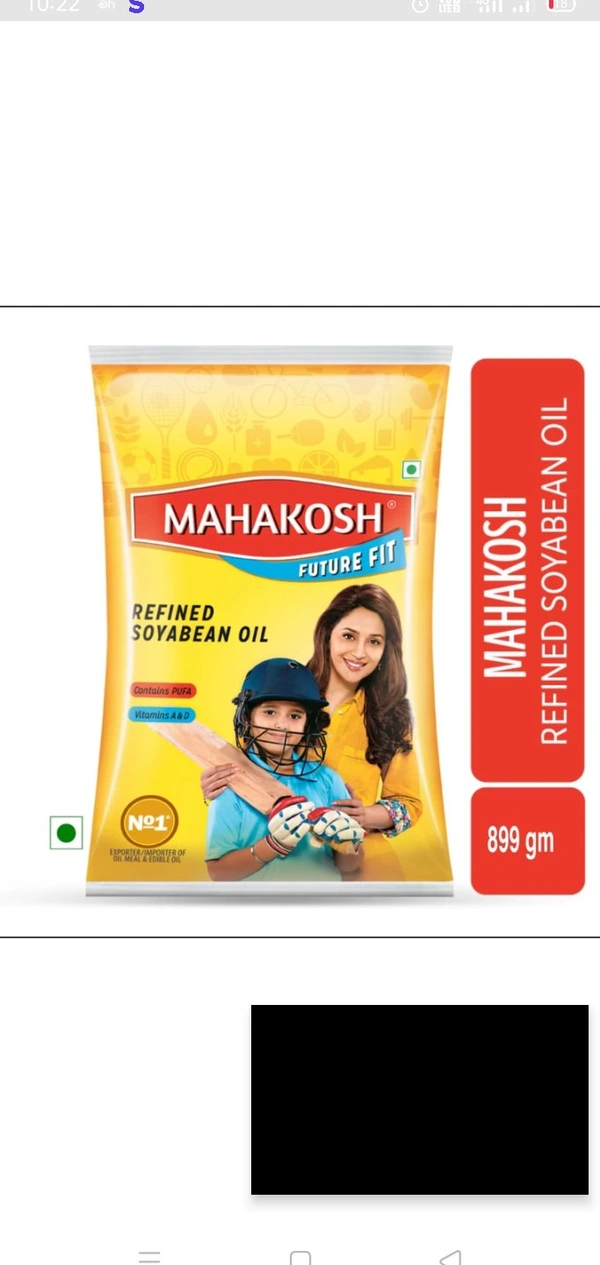 Mahakosh Refind Oil 1 Ltr. Pouch