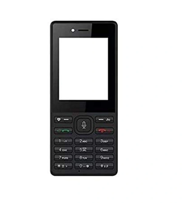  Full Body White Housing Panel for Compatible with Jio F-220B (Not A Mobile Phone, only Body Panel)