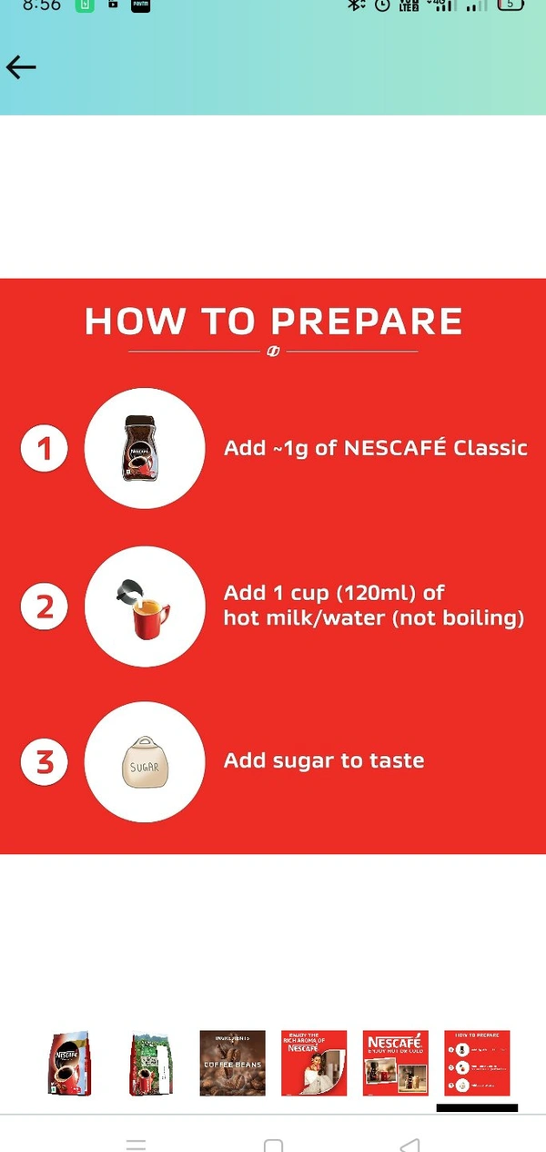 NESCAFE Classic Instant Coffee Powder, 200 g Jar