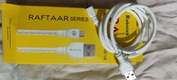 Robotak DC-108 USB V8 Fast Cable 3Amp 3manth Warranty  - White