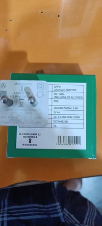 Oppo 100% Original Charger 6 Month Warranty 