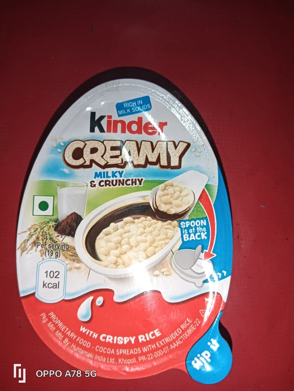 Kinder Creamy  - Creamy 19g