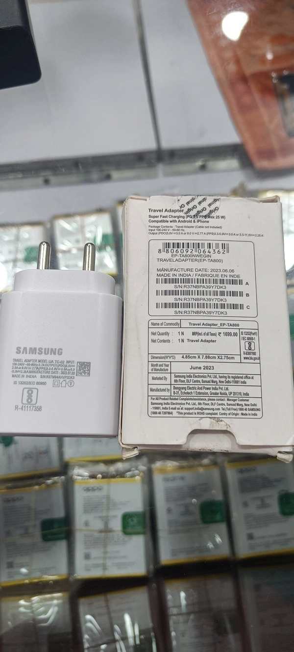 Samsung Original Charger Type C C 5Manth Warranty 