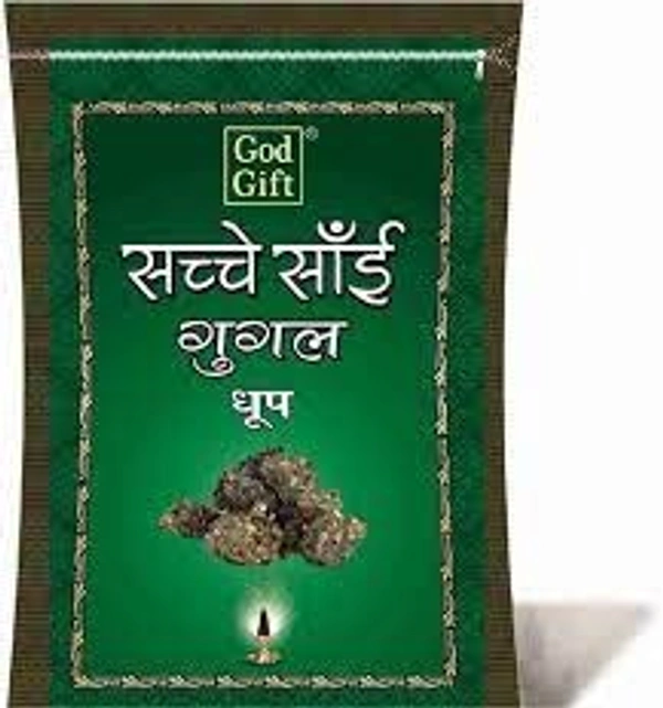 God Gift Sachche Sai (Zipper)Pouch Guggal ( 1 Pack Of 20 Stick Each ) Guggul Dhoop  (Pack of 1)