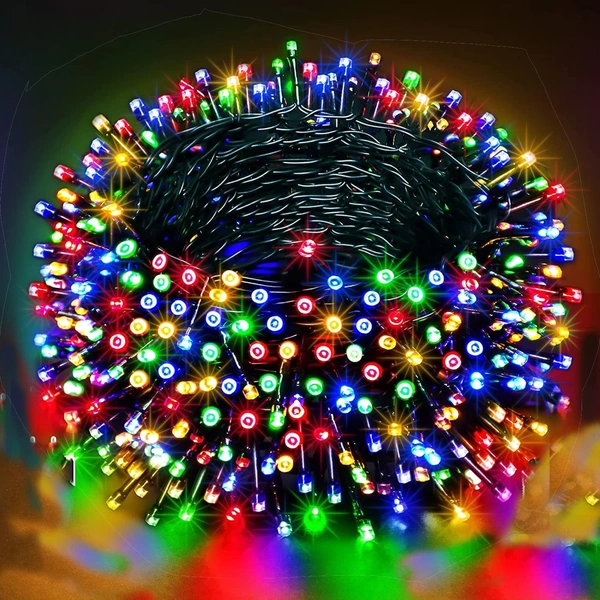  Copper 70 Meter Serial String Led Light Comes with 8 Modes Changing Controller for Indoor & Outdoor Home Decoration, Diwali, Christmas, Patio Garden Yard (Multicolor, Pack of 1)