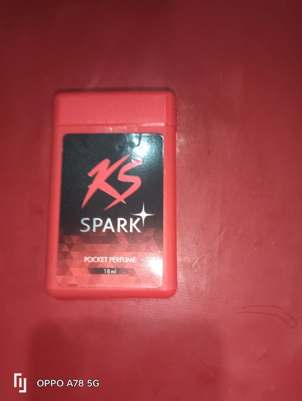 K S   SPARK.     (Pocket Perfume) - Red, 18 Ml