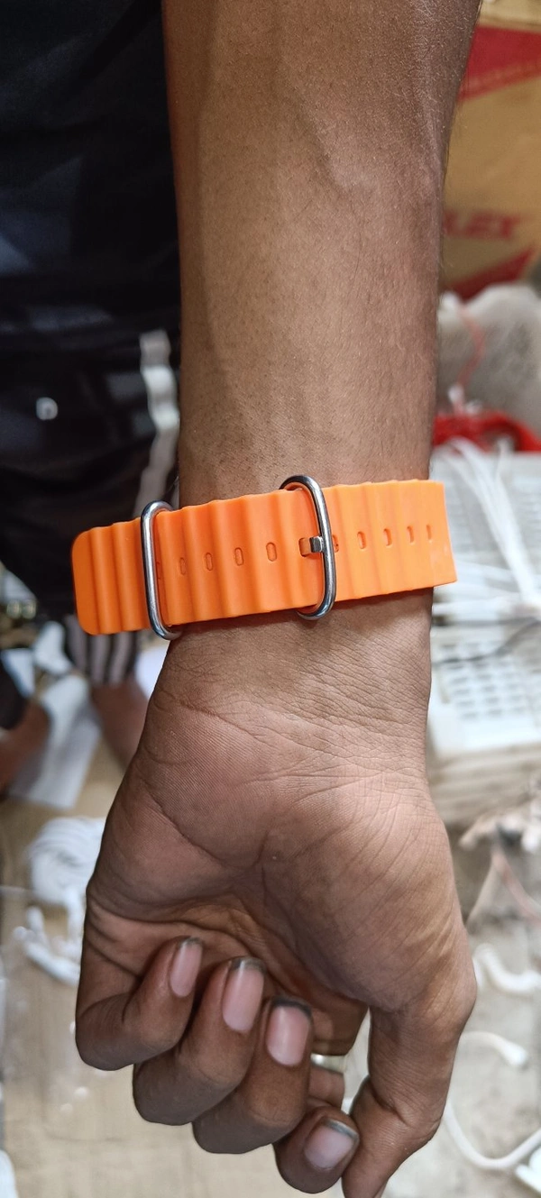 T800 Ultra Wireless Charging Watch No Warranty  - Web Orange