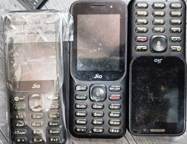 Jio Mobile Keypaid Phone, Second Hand Phone, New Condition Mobile - Black, Mobile Phone