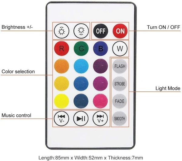 Wireless Light Bulb Speaker, Bluetooth Light Bulbs with Speaker, RGB Smart Music Bulb with Remote Control, B22 Color Changing Light Bulb Lamp for Bedroom, Home, Party, Christmas Decoration - Multi Colour, Bluetooth Music Bulb