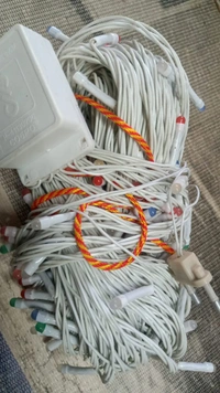50Mtr Decorative LED String Light, For Decoration, Plug-in - Multi Colour