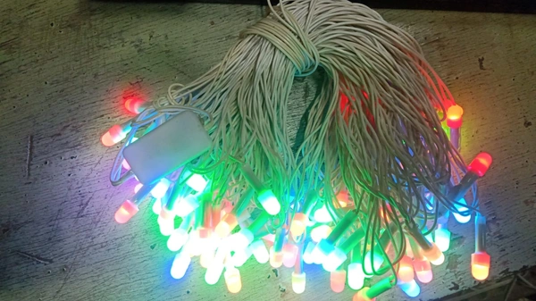 50 Meter LED Globe String Lights For Diwali | 8 Mode Multicolor Light For Home Decor, Wall Decoration Indoor/Outdoor Diwali Lighting - Multi Colour - Multi Colour, Jhalar