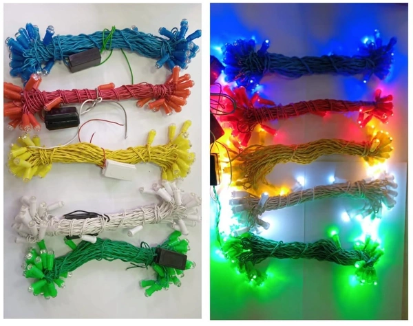 Light 40 Feet Indian RGB jhalar seires LED Pixel Light, Plug-in, 12 V, - Pack Off 1, Jhalar, Decorative Light