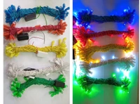 Light 40 Feet Indian RGB jhalar seires LED Pixel Light, Plug-in, 12 V, - Pack Off 1, Jhalar, Decorative Light
