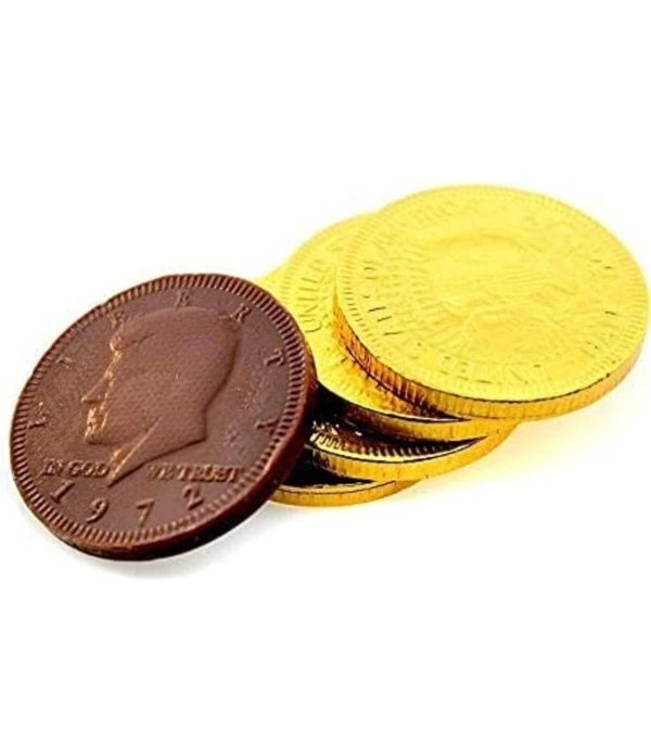 Gold Coin Milk Chocolates | Chocolate Coin Gift Pack for Christmas, Birthday, Anniversary in Jar (150 Pieces )