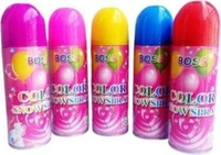 Holi Snow Color Foam Gulal for Holi and Festivals Pack of 5 (Red, Yellow, Blue, Pink, 40 g)