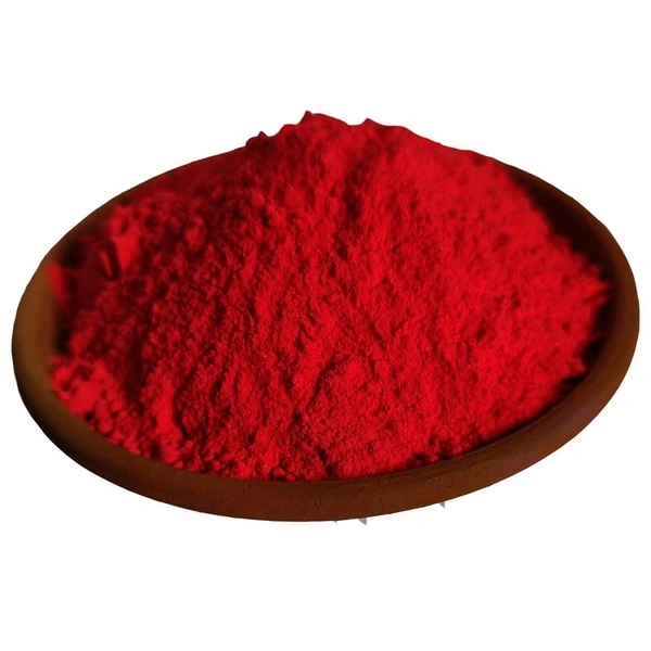 MQS Holi Special Colors, Herbal Gulal Non-Toxic Perfumed Gulal, Skin Friendly, Washable and Easy to Remove Holi Gulal Pink Colour Pack of 1 (300g) - Red