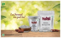 Tulsi Royal Khajoor plus silver Coted dates | Mint Mouthfreshner, (12 Pouches x 5.75g )