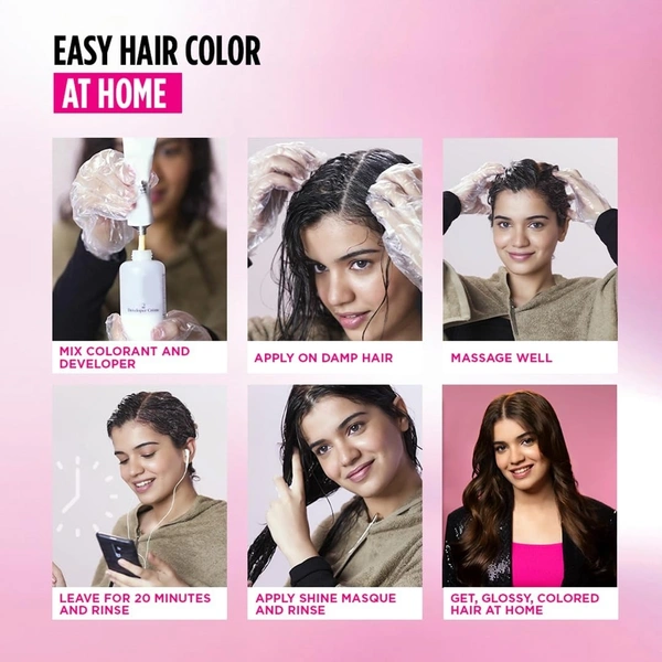 L’Oréal Paris Casting Creme Gloss Ultra Visible Hair Color With No Ammonia, Cherry Burgundy 566, 100G + 60Ml