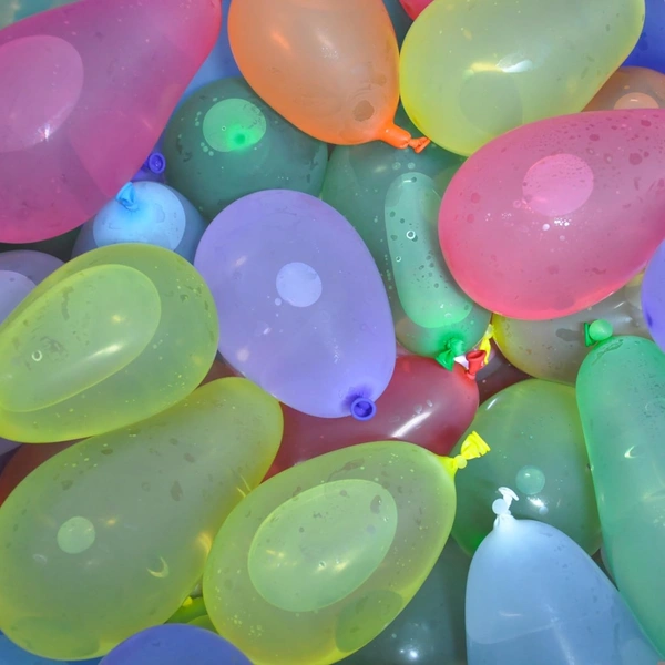 Automatic Fill And Tie Magic Water Balloons For Holi - Multicolour  222 Pcs , 