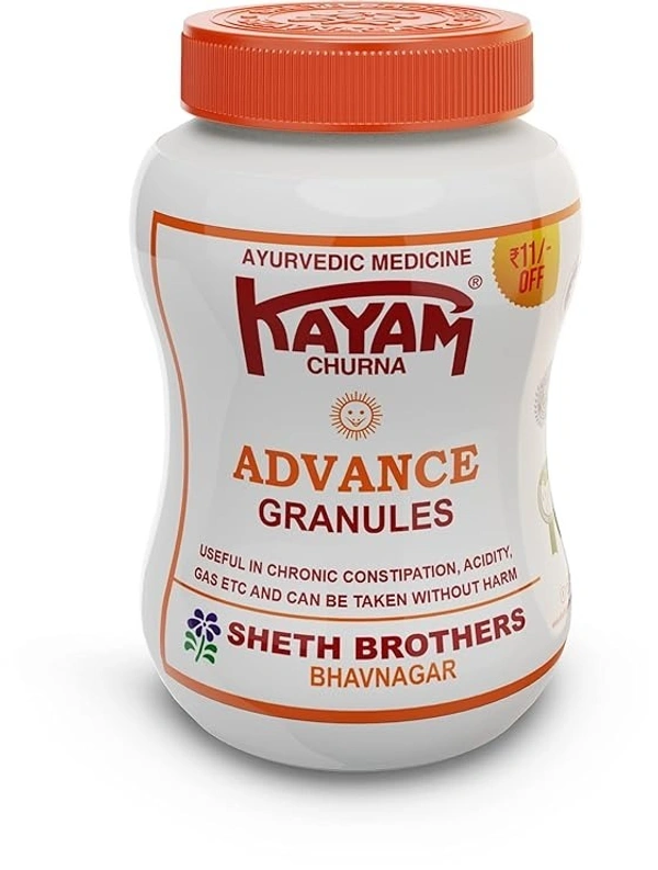 Kayam Churna Advance Granules | Kayam Churan Constipation Relief Medicine | Kayam Churna Powder Ayurvedic Medicine for Indigestion