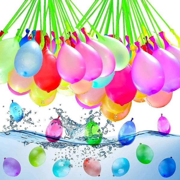 Automatic Fill And Tie Magic Water Balloons For Holi - Multicolour  222 Pcs , 