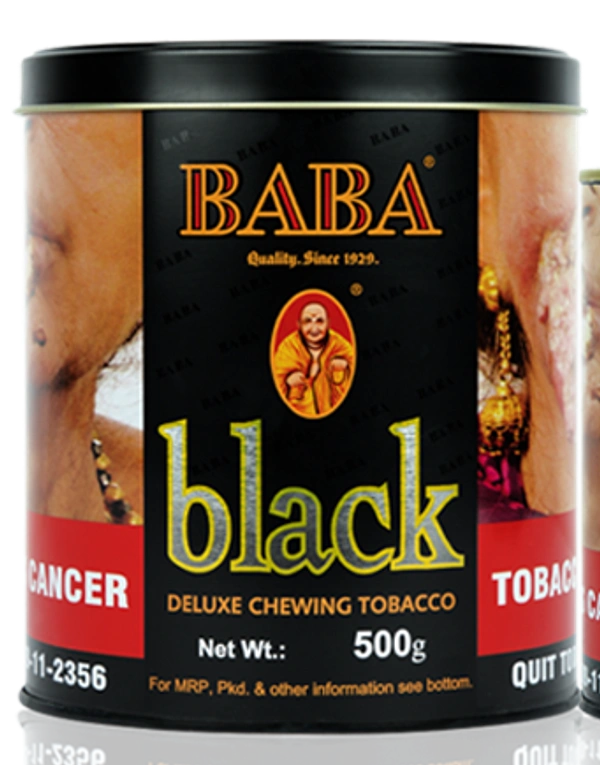 Baba Black, Deluxe Chewing Tobacco 40gm Tinn - 40gm Tin Pack