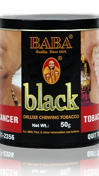 Baba Black, Deluxe Chewing Tobacco 40gm Tinn - 40gm Tin Pack