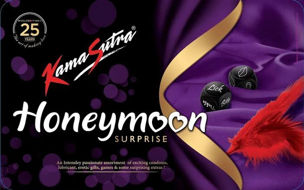 Kamasutra Honeymoon Surprise Pack Multi Combo (Concealed/Confidential Packaging) Condom (26 Sheets)