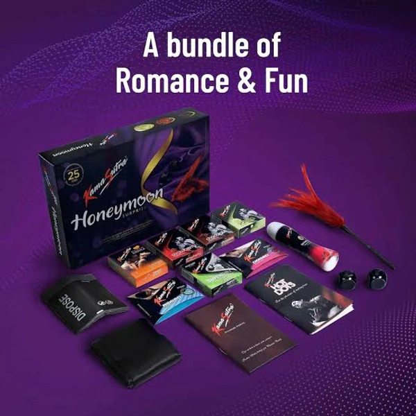 Kamasutra Honeymoon Surprise Pack Multi Combo (Concealed/Confidential Packaging) Condom (26 Sheets)