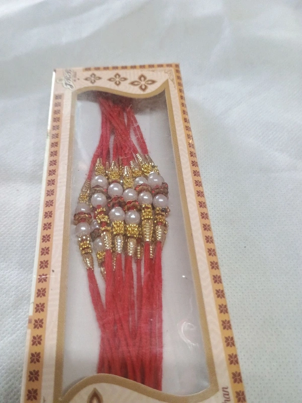 MQS Rakhi Festival - Fancy Designer Rakhi Pack Of 12- Ye Bandhan Hai Pyar Ka