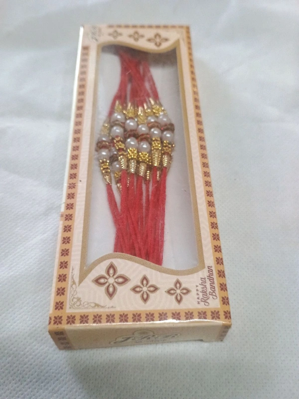 MQS Rakhi Festival - Fancy Designer Rakhi Pack Of 12- Ye Bandhan Hai Pyar Ka