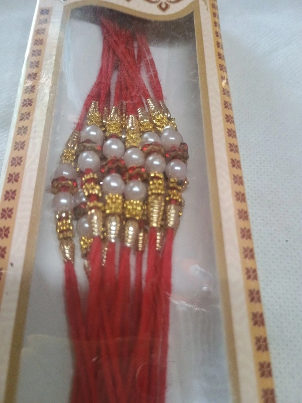 MQS Rakhi Festival - Fancy Designer Rakhi Pack Of 12- Ye Bandhan Hai Pyar Ka