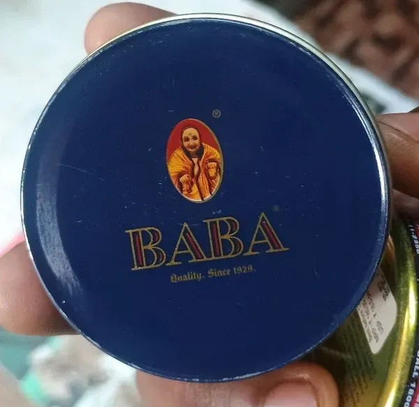 BABA Quality Since 1929, Saffron Blended, 160 Luxury Chewing Zarda Tinn  - 10gm, Tinn