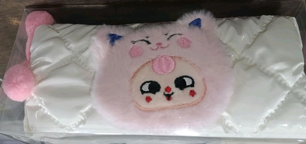 PENCIL POUCH FANCY WITH CUTE KITTY FACE