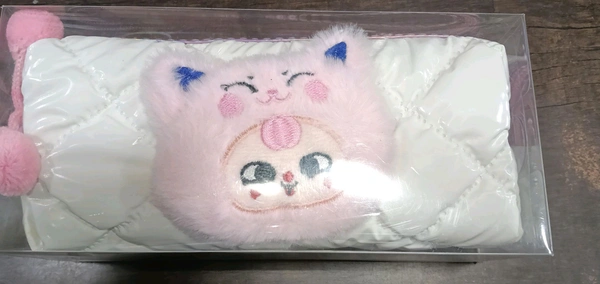 PENCIL POUCH FANCY WITH CUTE KITTY FACE