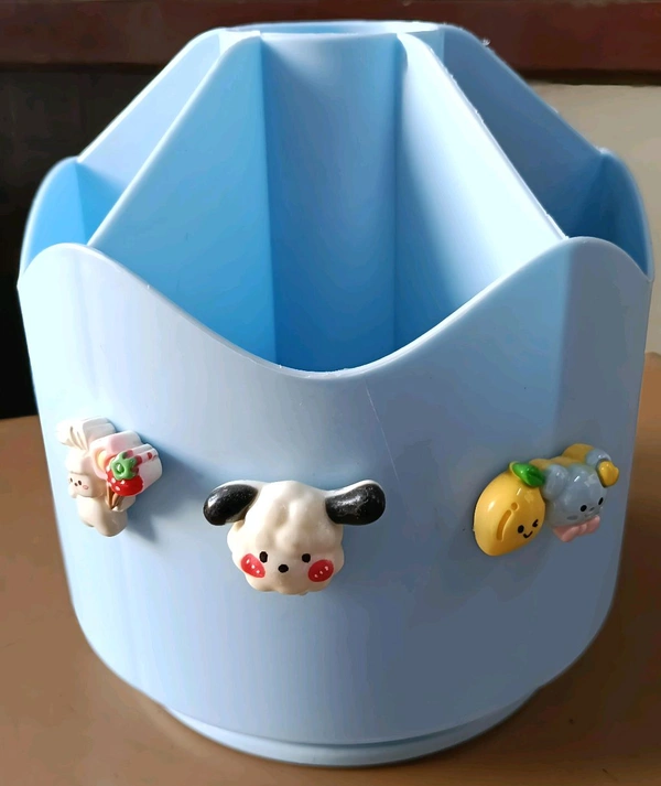 PEN STAND FANCY ROTATING 