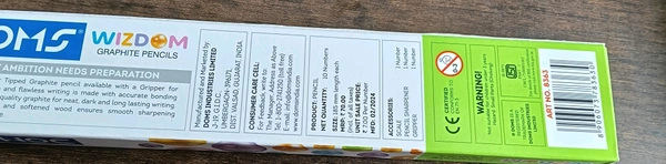 DOMS WIZDOM PENCIL PACKET (10PCS)