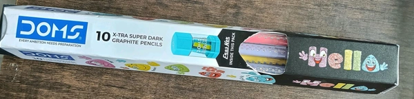 DOMS HELLO SUPER DARK PENCIL PKT (10PCS)