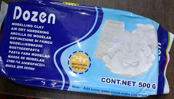 DOZEN MODELLING CLAY 500GM