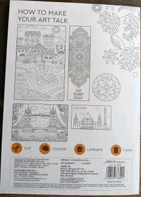 DOMS ESSENTIAL MANDALA COLOURING BOOK 