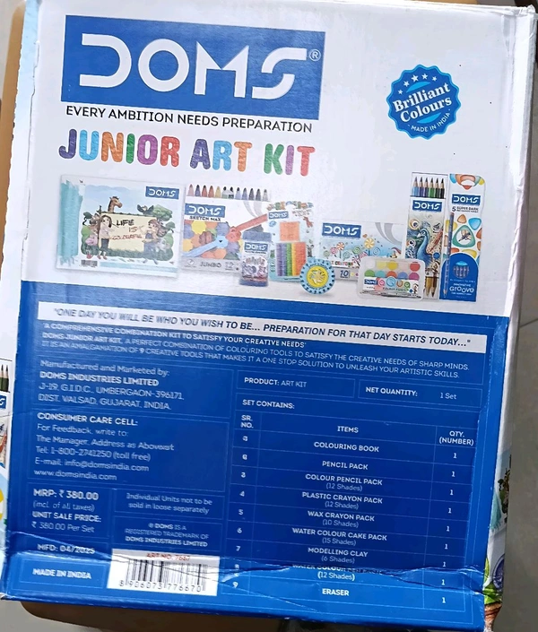 DOMS JUNIOR ART KIT BAG